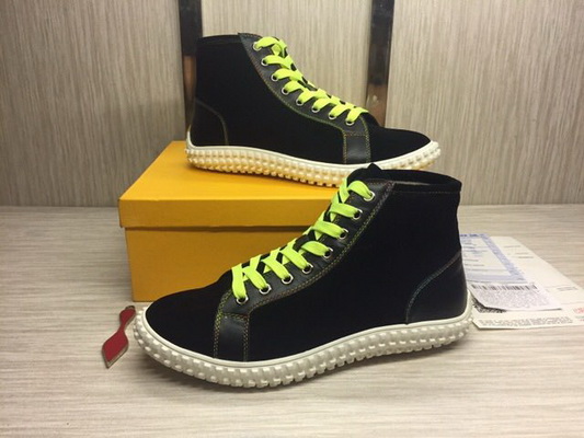 Fendi High-Top Fashion Men Shoes--004